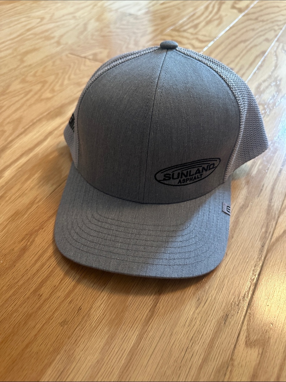 Gray Mesh-Back Trucker Hat